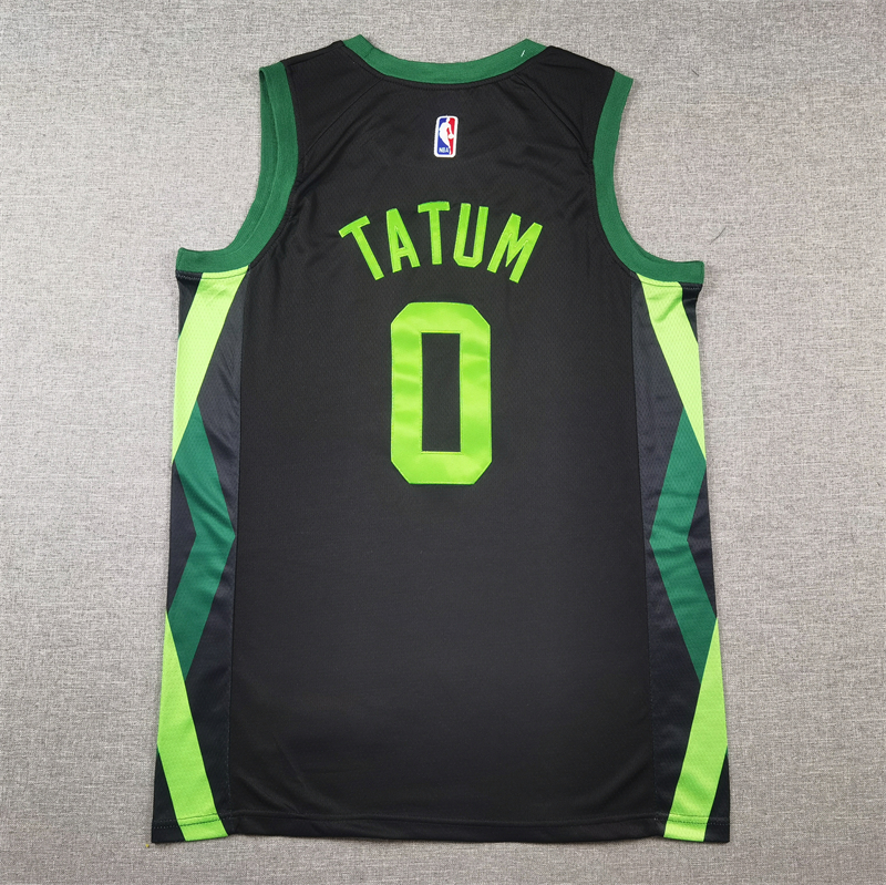 Men Boston Celtics #0 Tatum black 2024  2025 NBA jersey->philadelphia 76ers->NBA Jersey